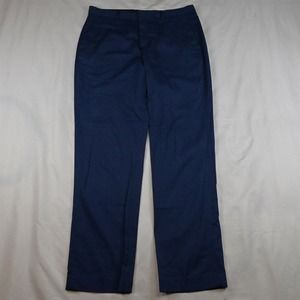 Express 32 x 32 Blue Birdseye Producer Straight‎ Stretch Dress Pants